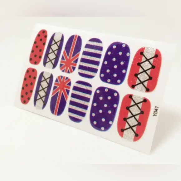 Other - $1 NAIL STICKER WRAPS. NEW. $1 WITH ANY $10 ORDER OR MORE. One sheet
